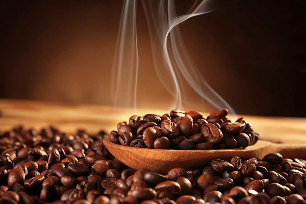 arabica coffee beans roasted